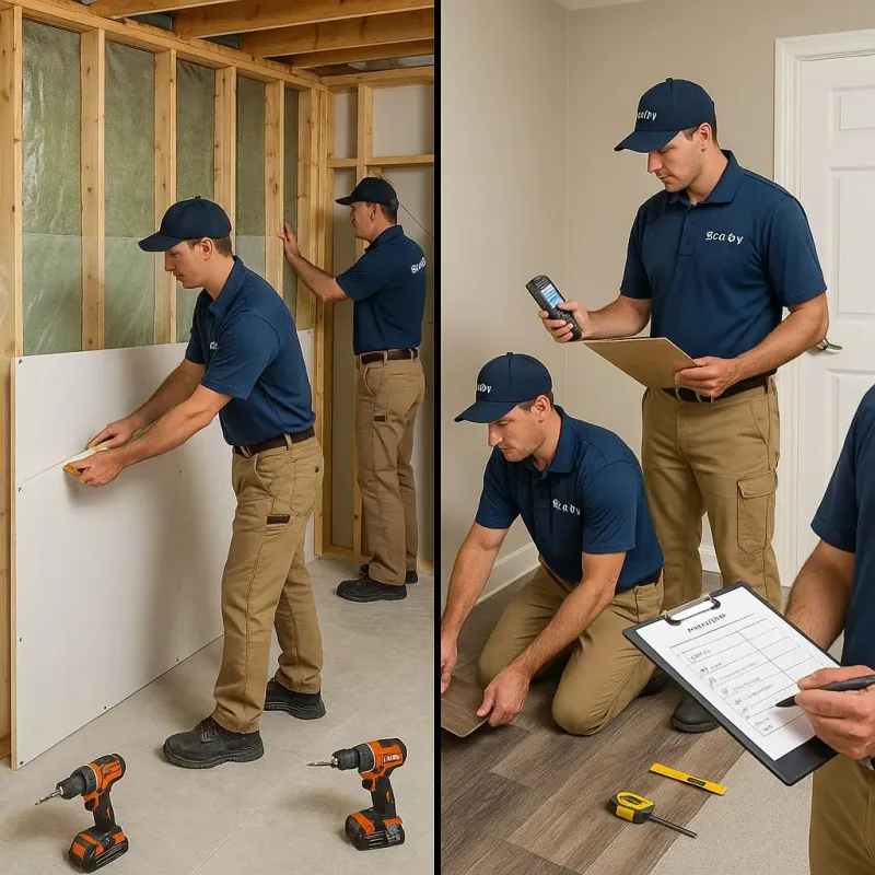 Repairs and Reconstruction process in Clayton, GA